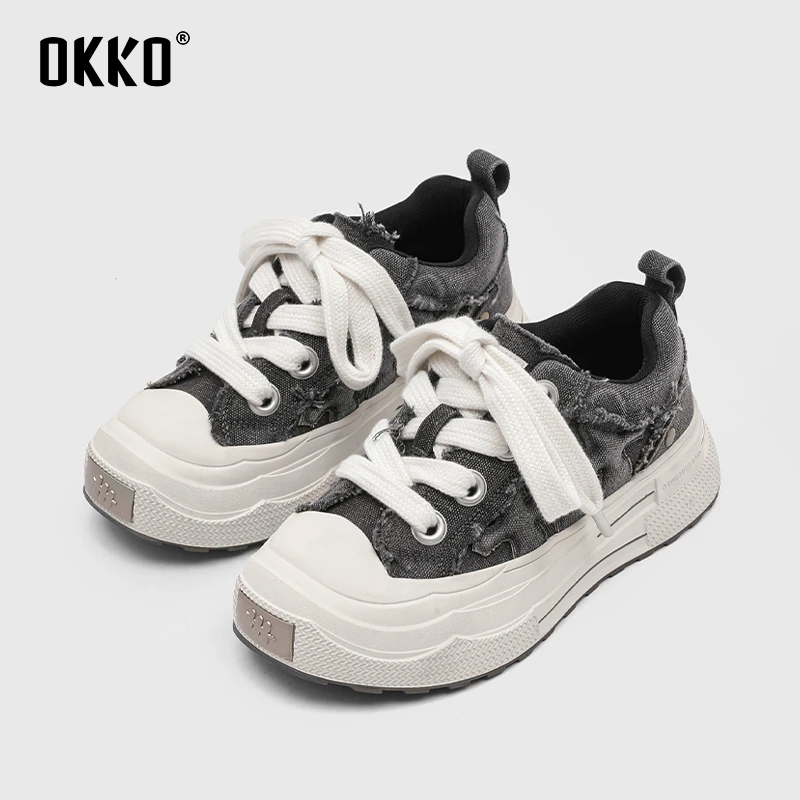 新款梅花底板鞋高级感厚底增高帆布鞋小众设计时尚百搭休闲鞋