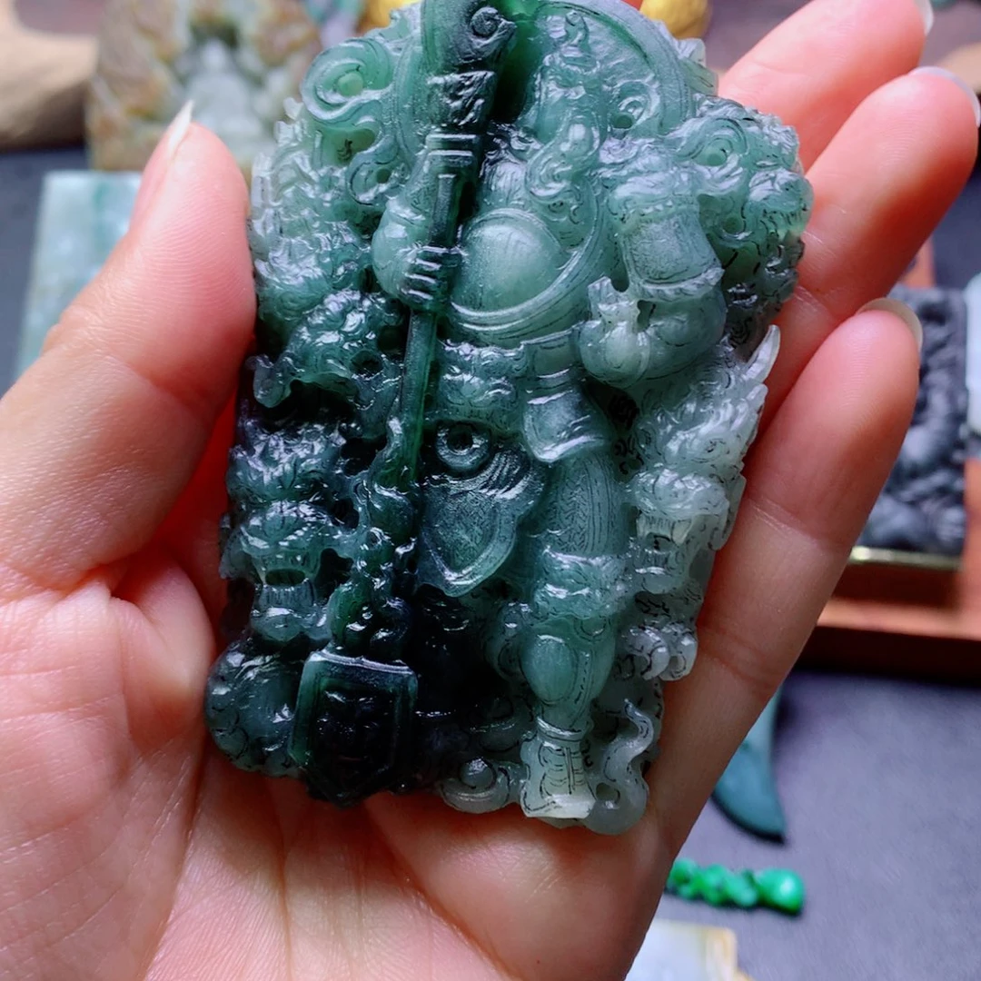 一***恶定制翡翠未镶嵌翡翠