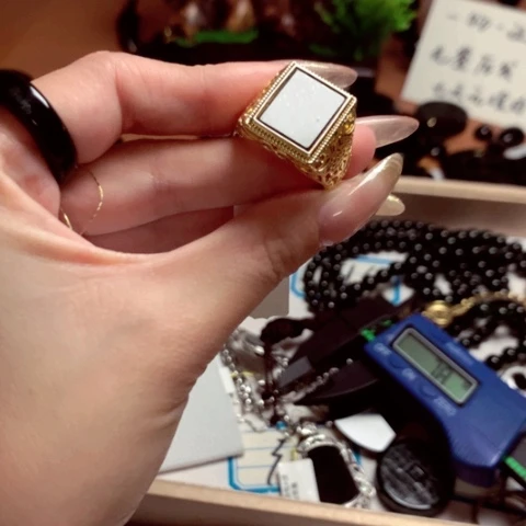 翡翠挂件未镶嵌天然缅甸a货钢琴黑挂件