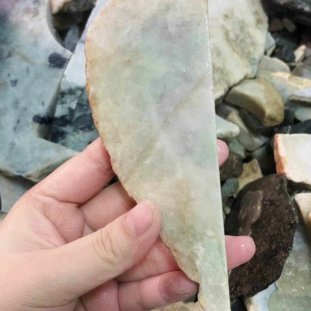 翡翠未镶嵌颈饰天然翡翠