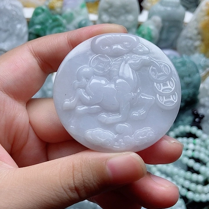 吊坠(不含链)未镶嵌翡翠1
