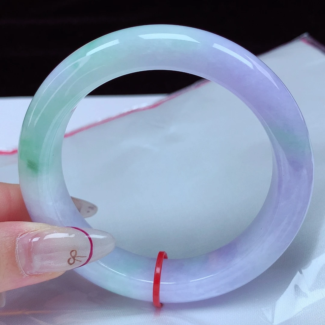 翡翠手镯未镶嵌59-60圈