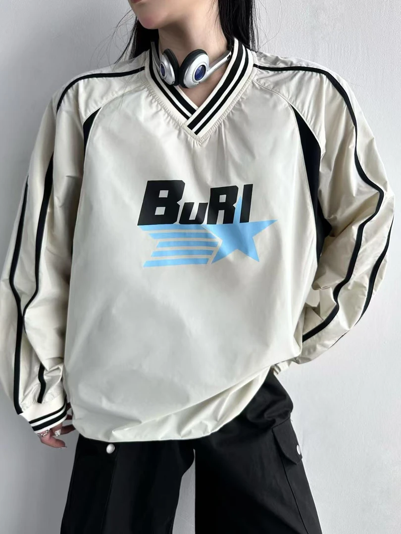 十三行X2#68237早秋福利高品质速干V领长袖上衣，衣长：66cm