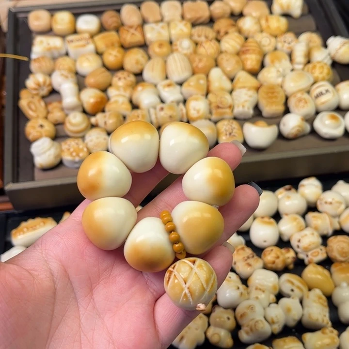 牙果蒜瓣手捻串串