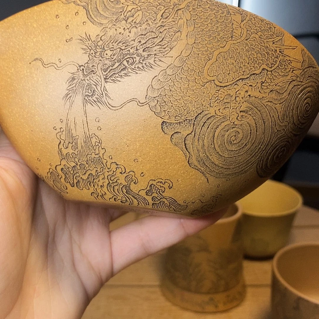 紫砂茶杯宜兴紫砂杯