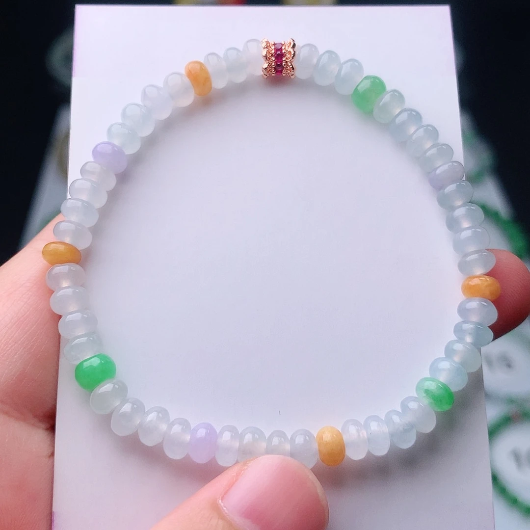 未镶嵌手串翡翠翡翠