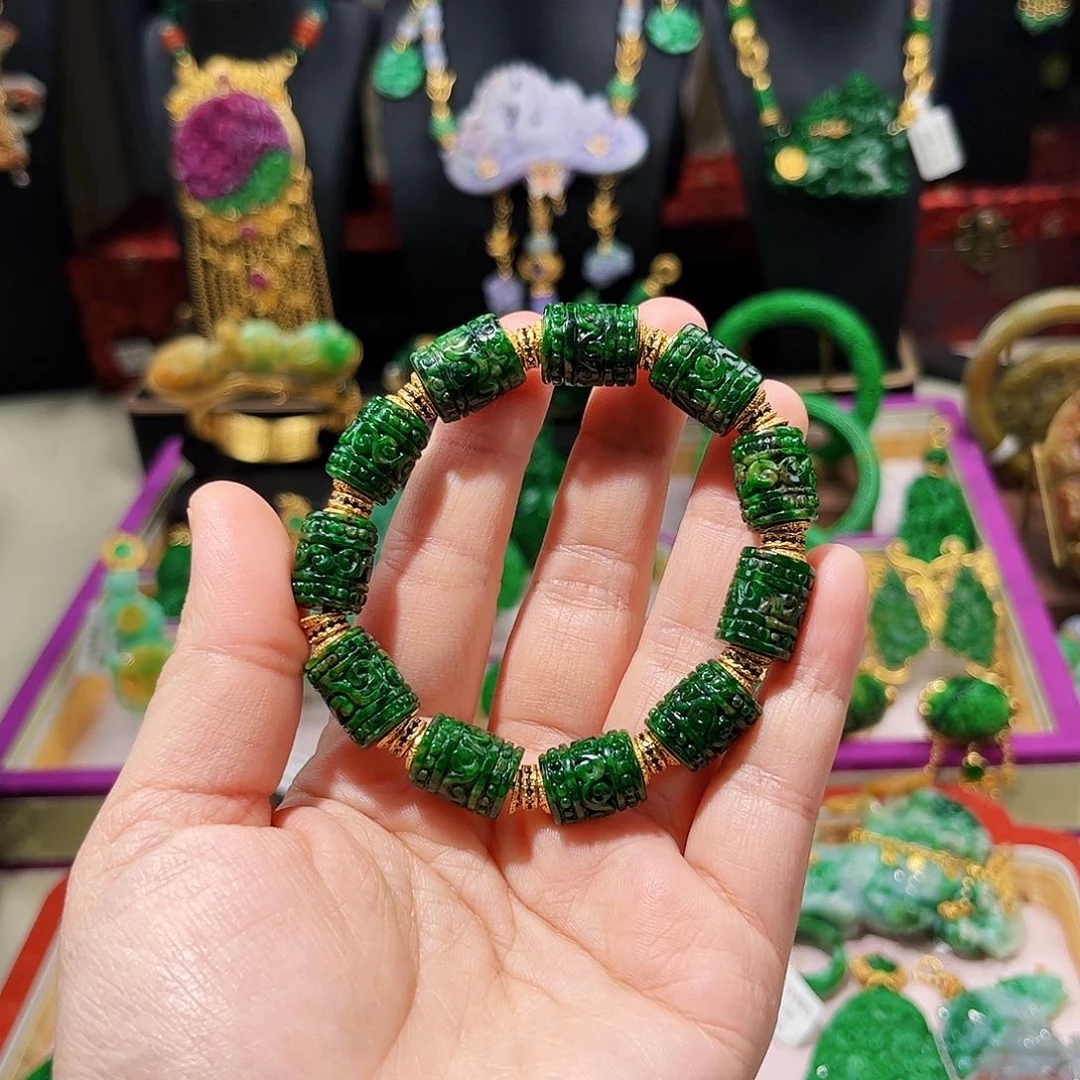 【闪购商品】翡翠手链未镶嵌翡翠