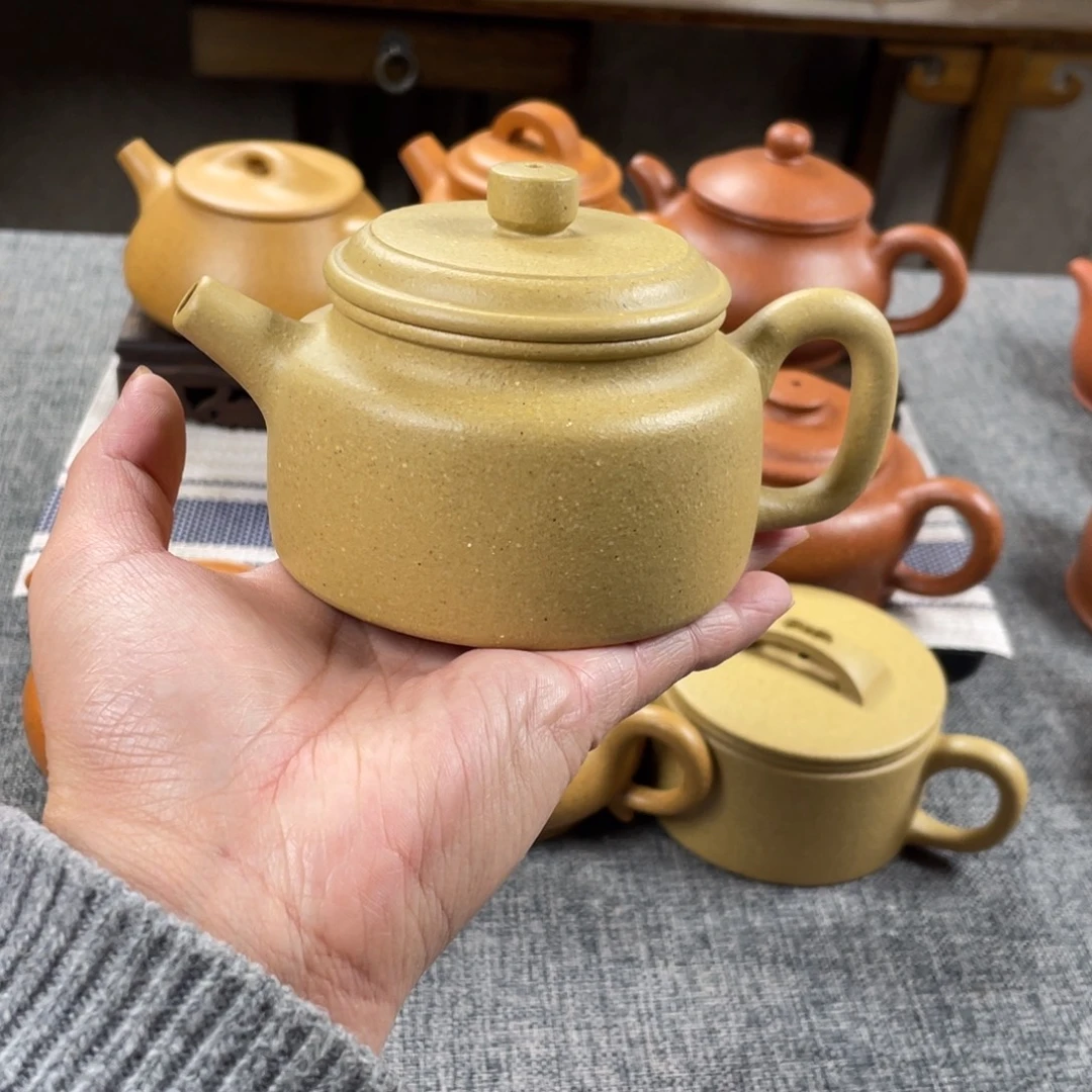 茶壶紫砂本绿德钟全手30目200