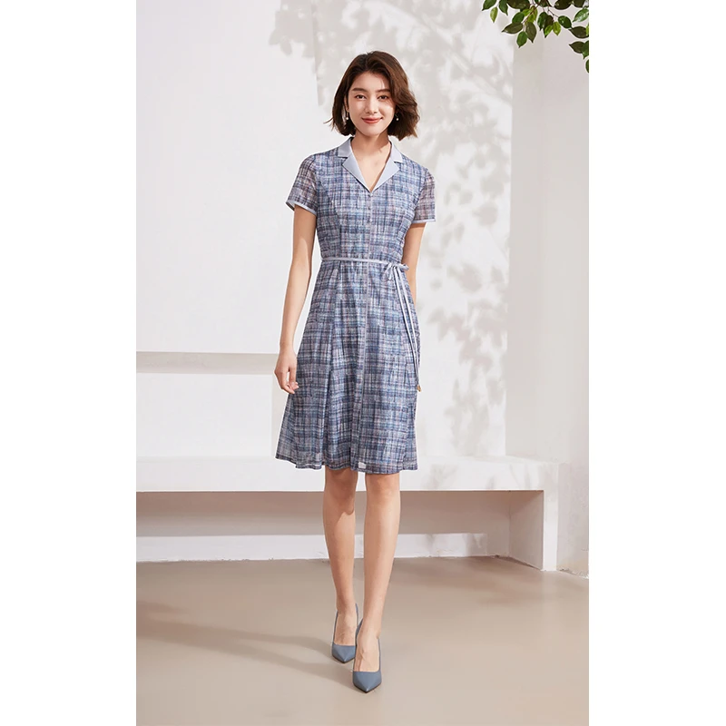 Gowani/乔万尼连衣裙2025新款女法式高端精致设计感EM2E746605