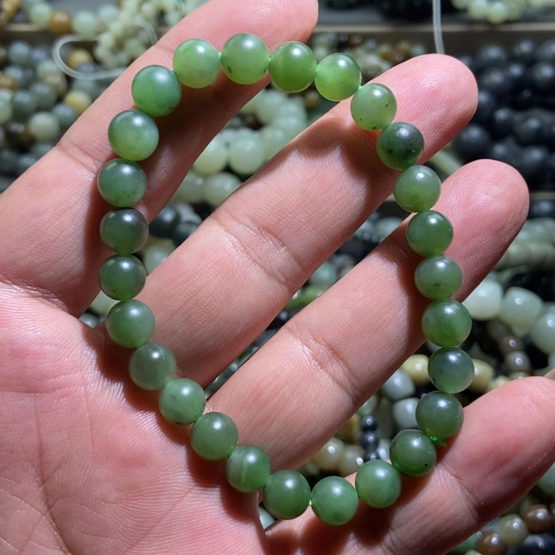 项链未镶嵌和田玉（糖玉）