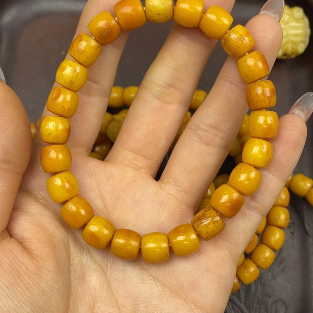 手串/手链驼骨配饰108尺寸0.9