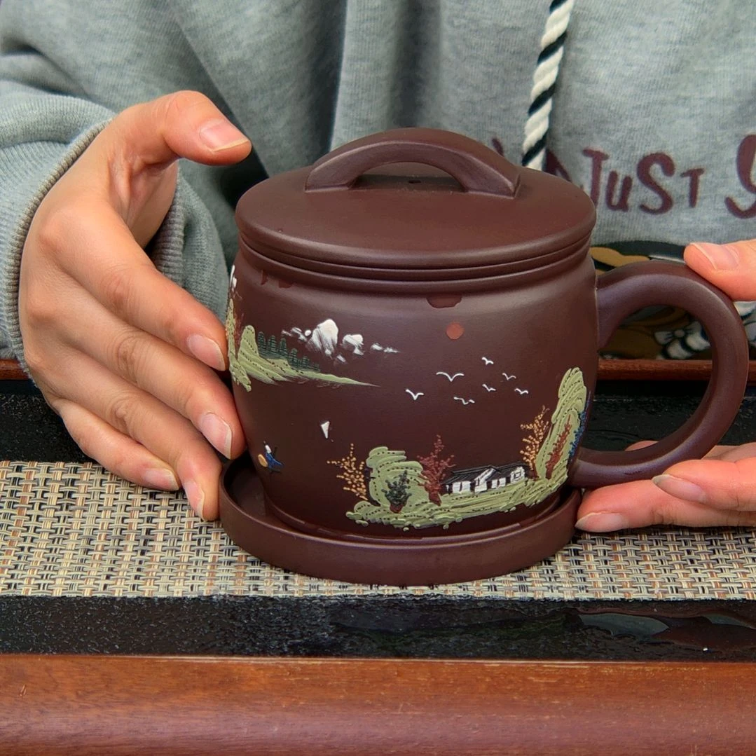 【闪购商品】紫砂茶杯高货放漏