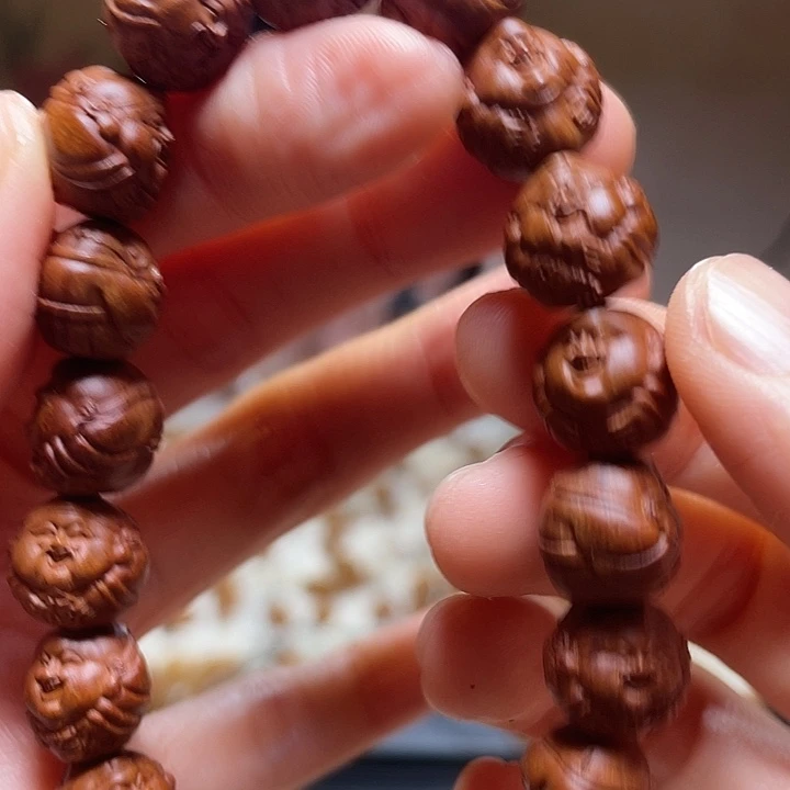 手串/手链橄榄核龙纹桃核 财迷