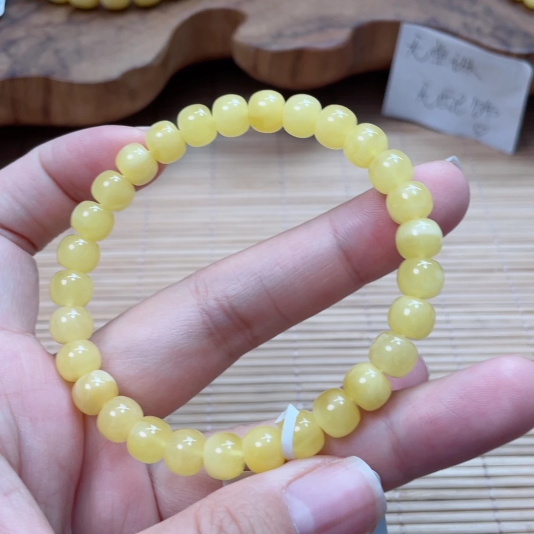 蜜蜡未镶嵌手串蜜蜡