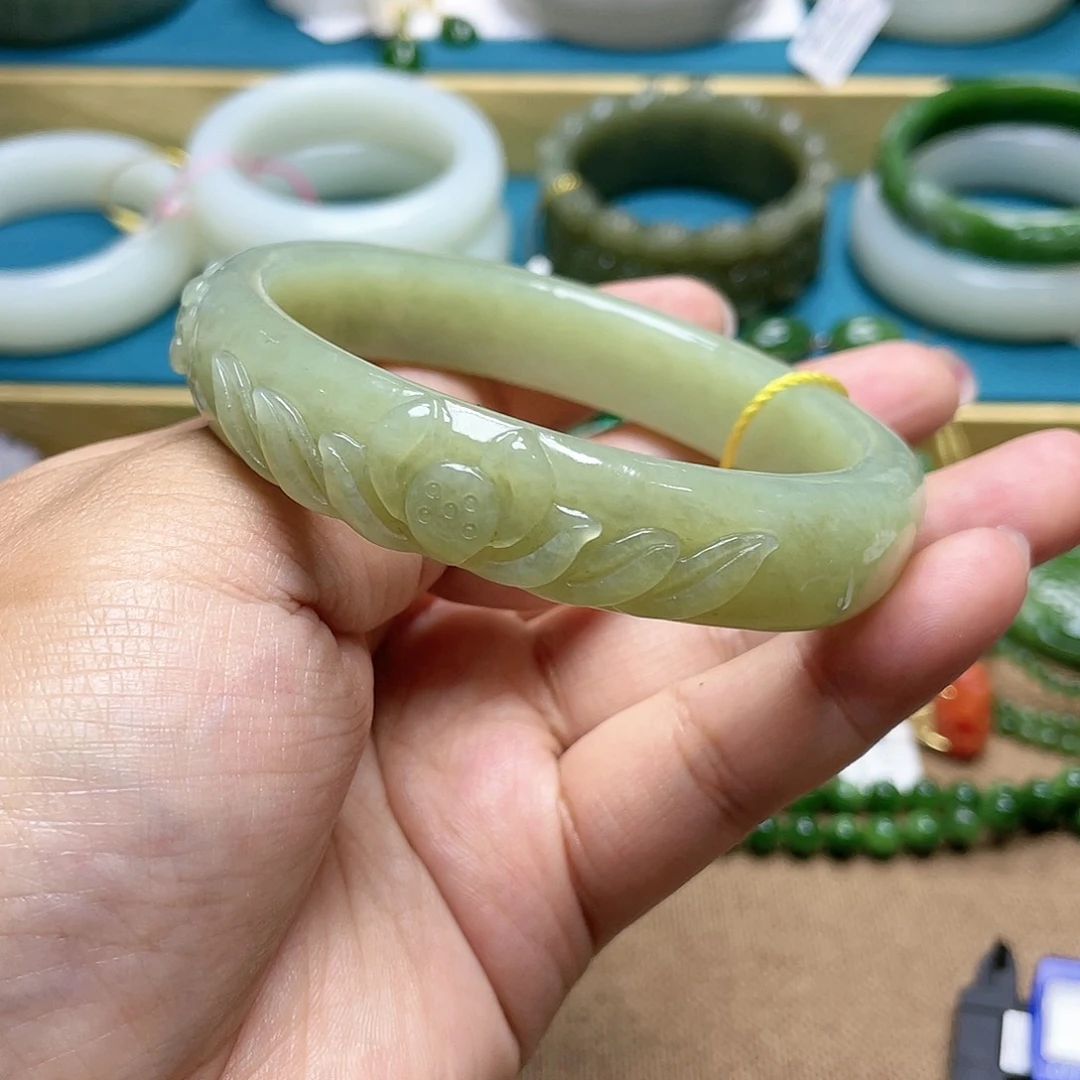 【闪购商品】和田玉63圈口134未镶嵌