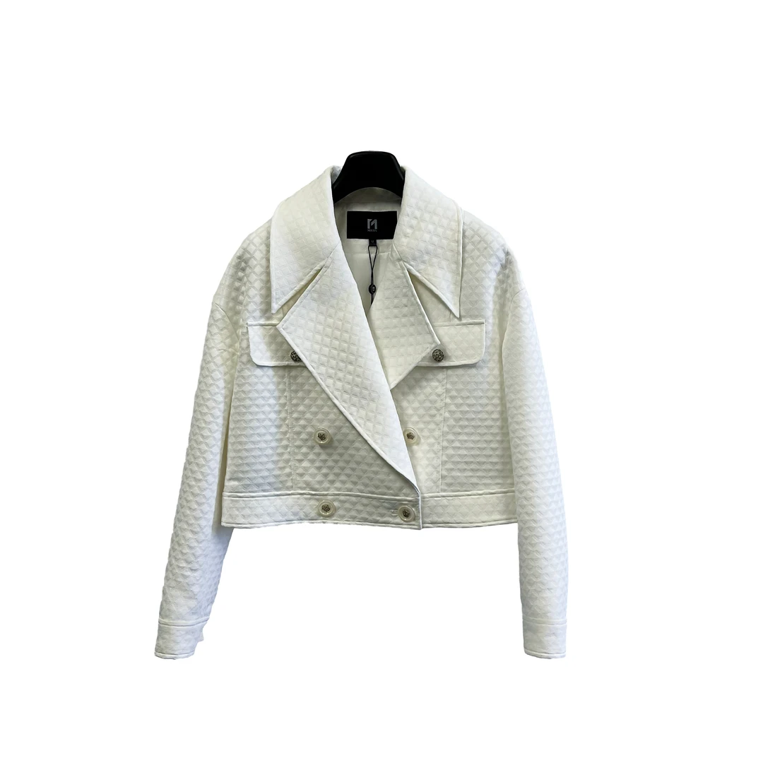 《粉丝专享》G.JAMEI 2024秋季时尚显瘦短外套上衣MHCS1047H