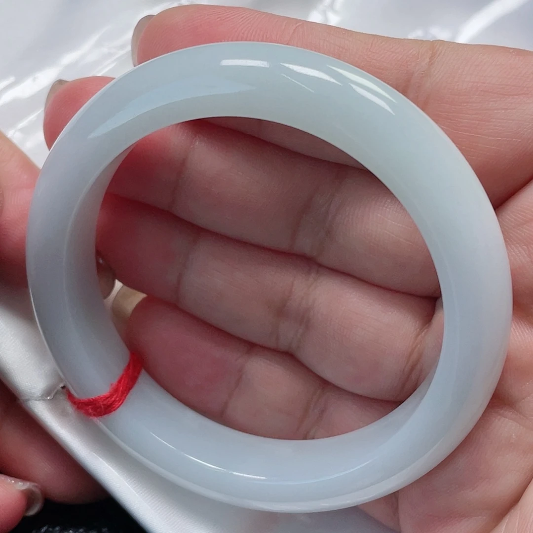 未镶嵌手镯（圆镯）翡翠缅甸翡翠手镯54圈