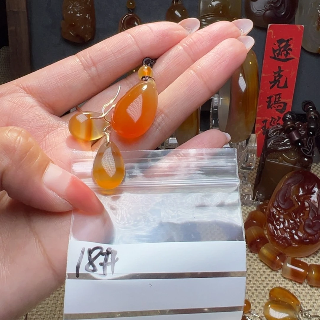 玛瑙/玉髓颈饰合金p*猫18