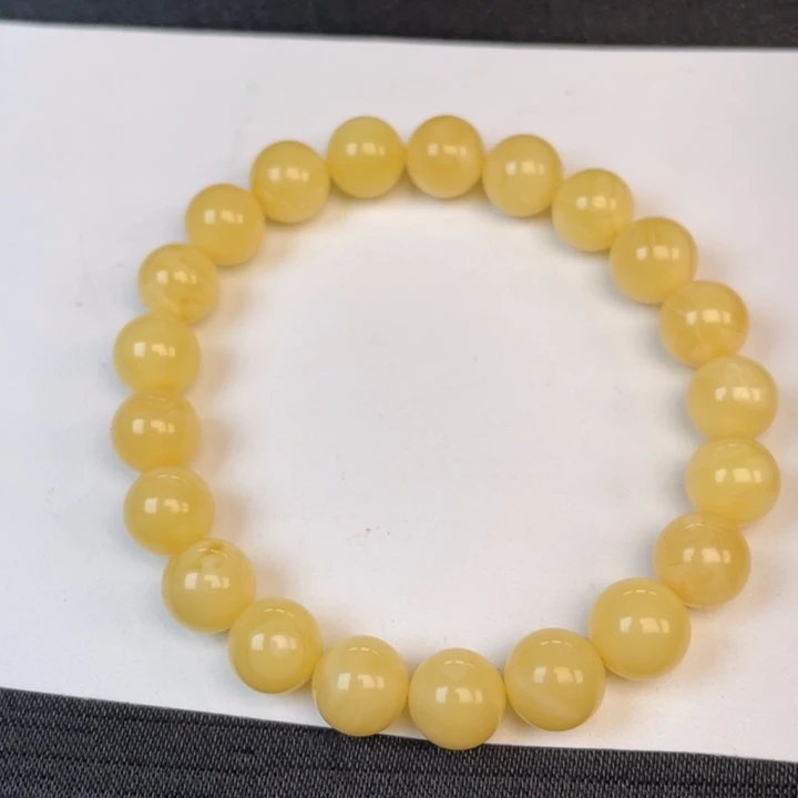 未镶嵌蜜蜡裸石蜜蜡9➕手串