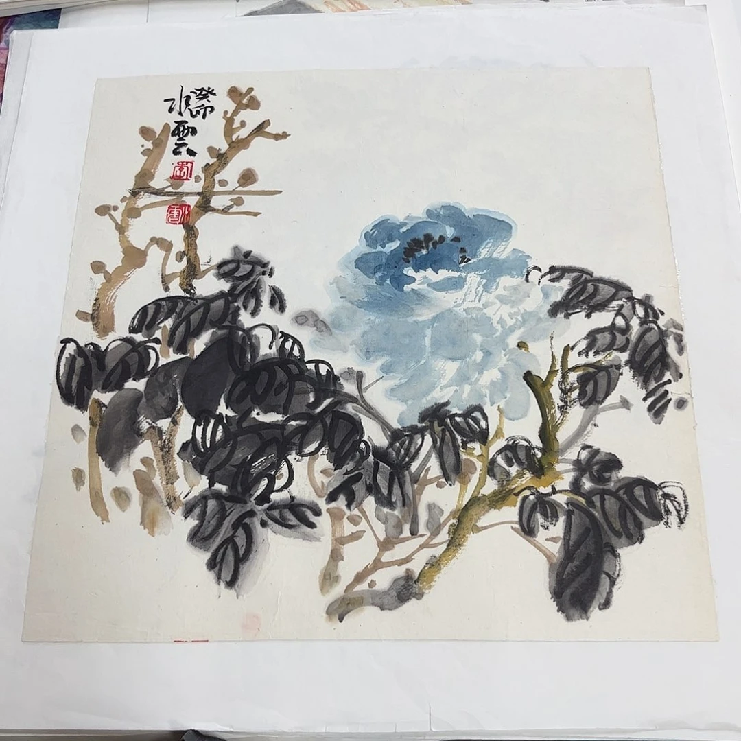 国画李水云老师作品画芯