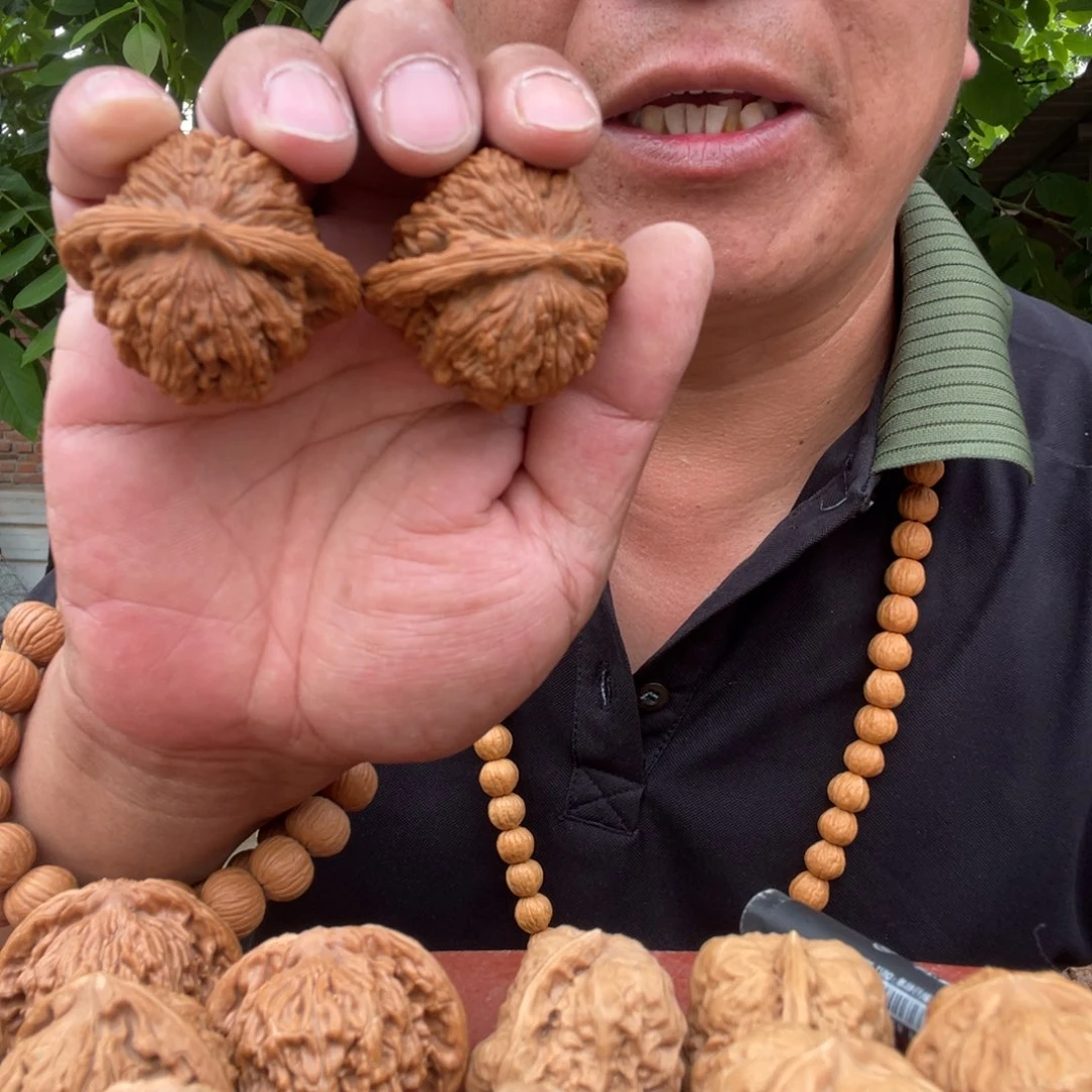 文玩核桃吊坠心**始楼子45