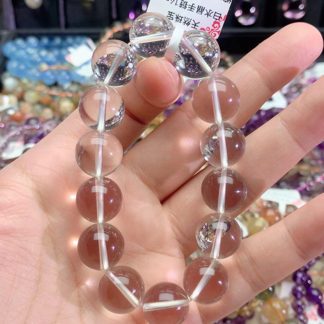 水晶手链未镶嵌白水晶手链14+