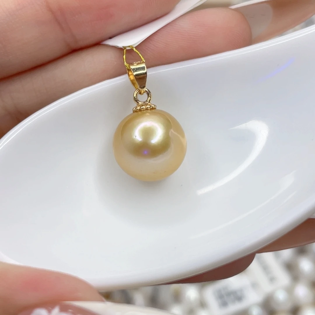 淡水珍珠未镶嵌吊坠(赠链)