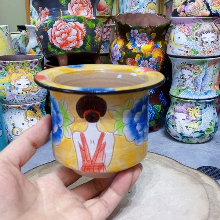 景德镇艺术手绘作品