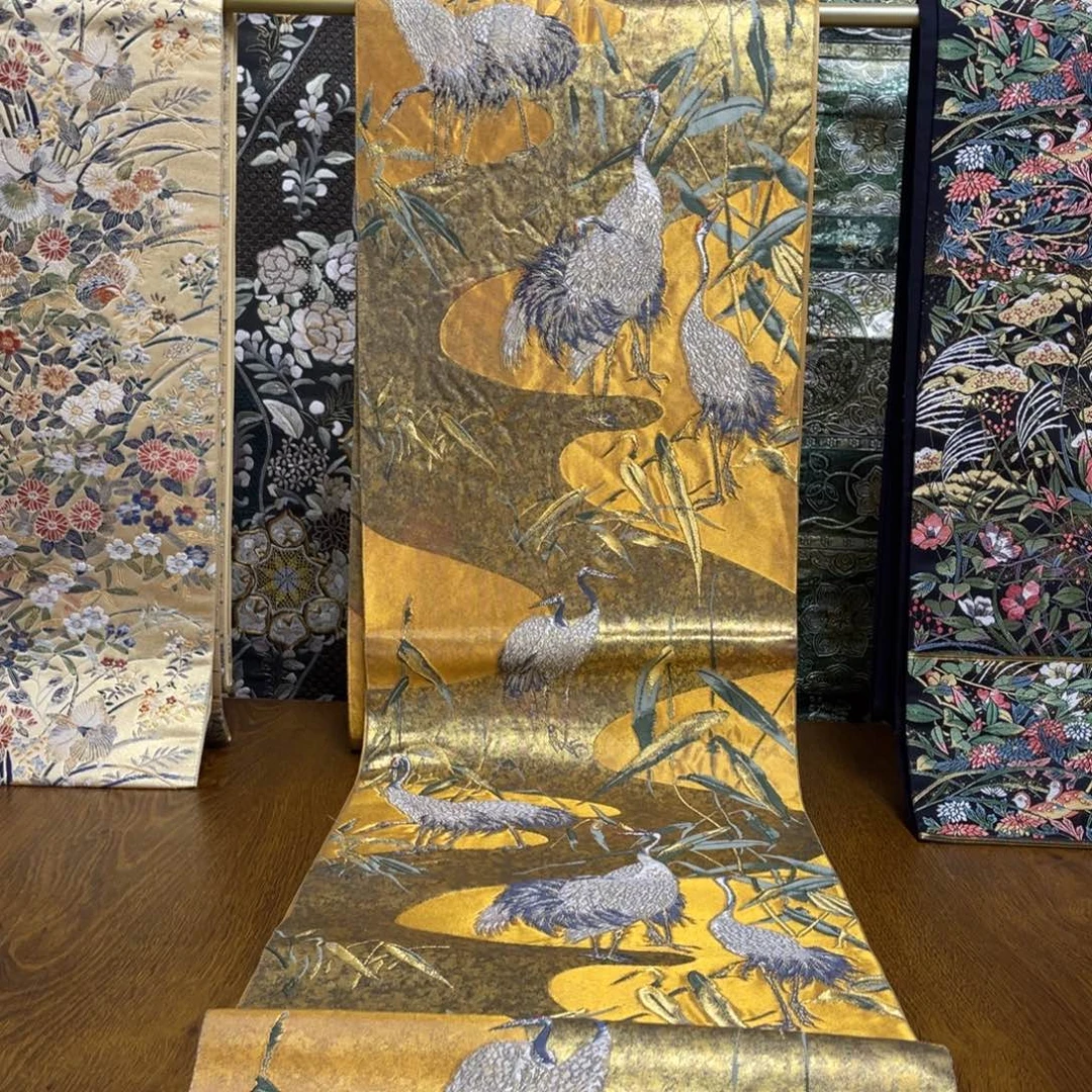 织绣芦鹤工艺技术