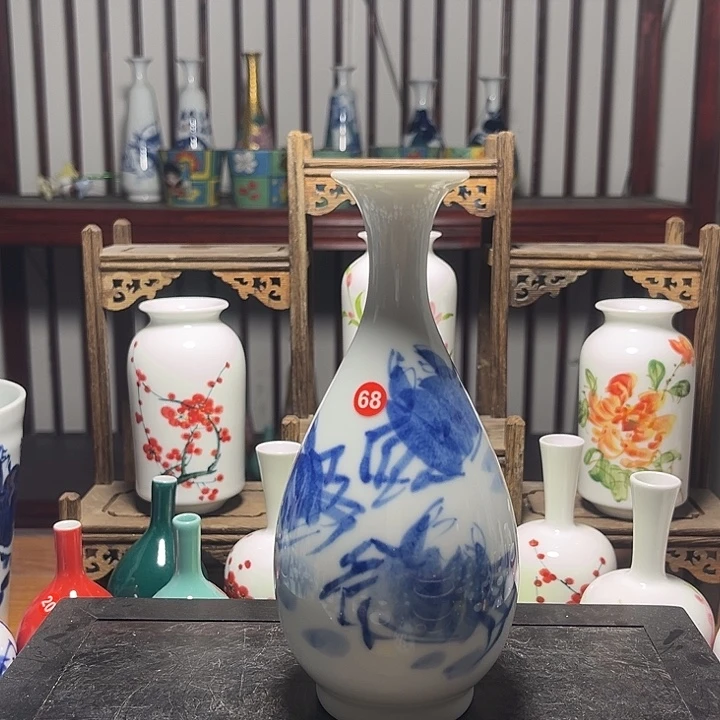 陶摆件景德镇陶瓷高16cm