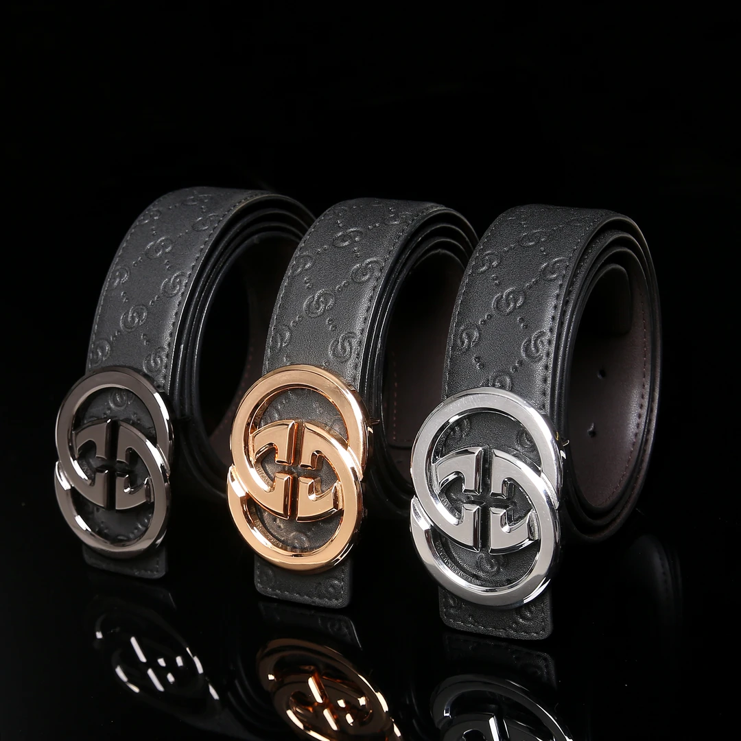 centrekoala头层牛皮整套男士男款腰带真皮双面经典头层牛皮皮带