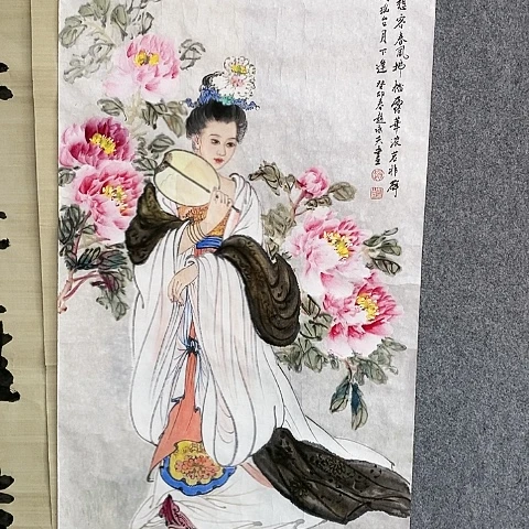 【闪购商品】国画98.45仕女作品欣赏分享