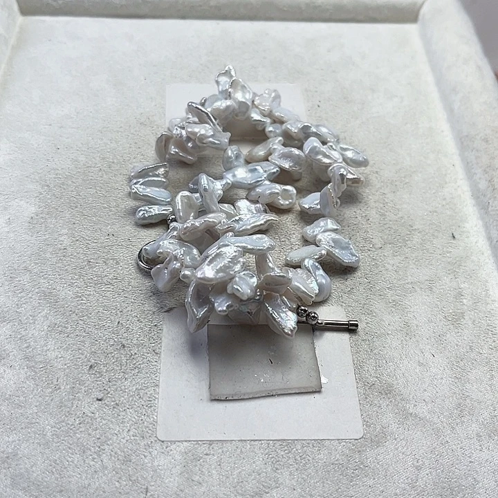 淡水珍珠未镶嵌项链【纯恬】