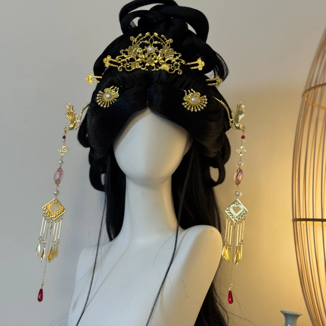 金色  铜雀台 套装】古风汉服配饰