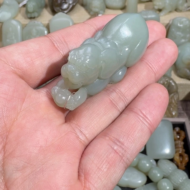 和田玉吊坠(不含链)未镶嵌