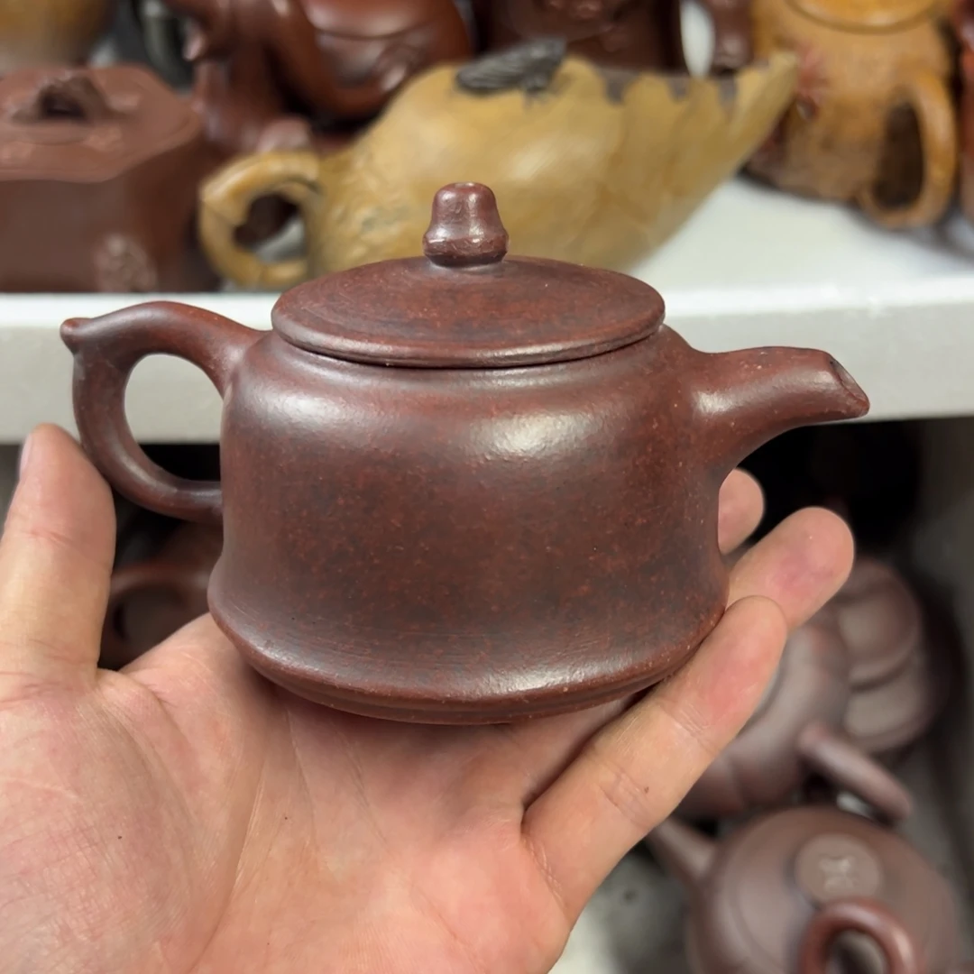 茶壶紫砂宜兴原矿紫砂壶200毫升容量