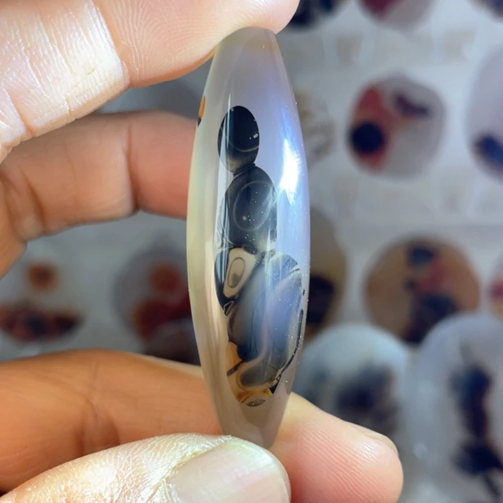 玛瑙/玉髓吊坠(不含链)未镶嵌