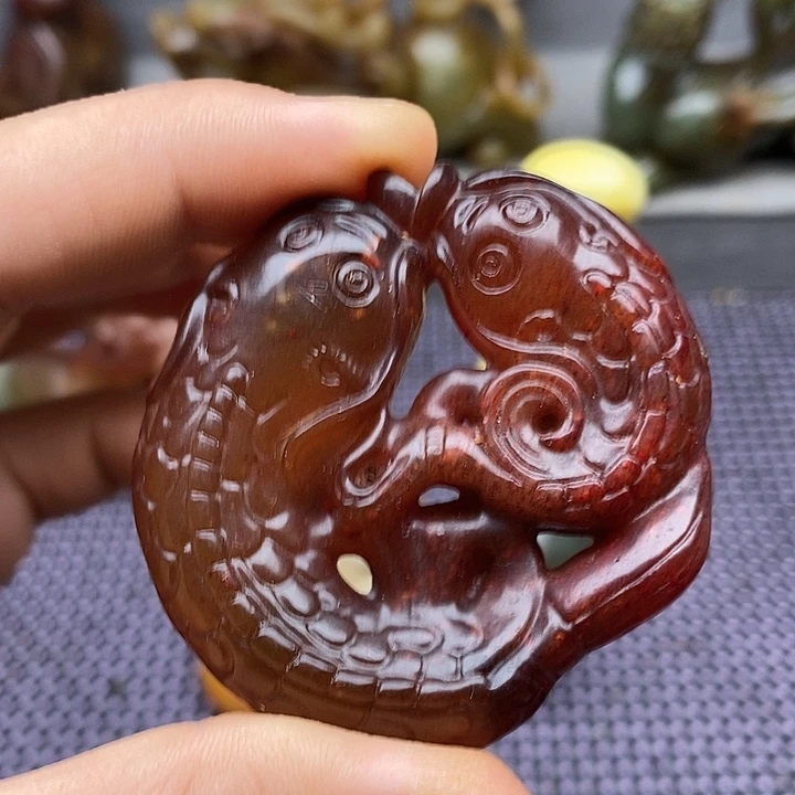 未镶嵌蛇纹石玉颈饰