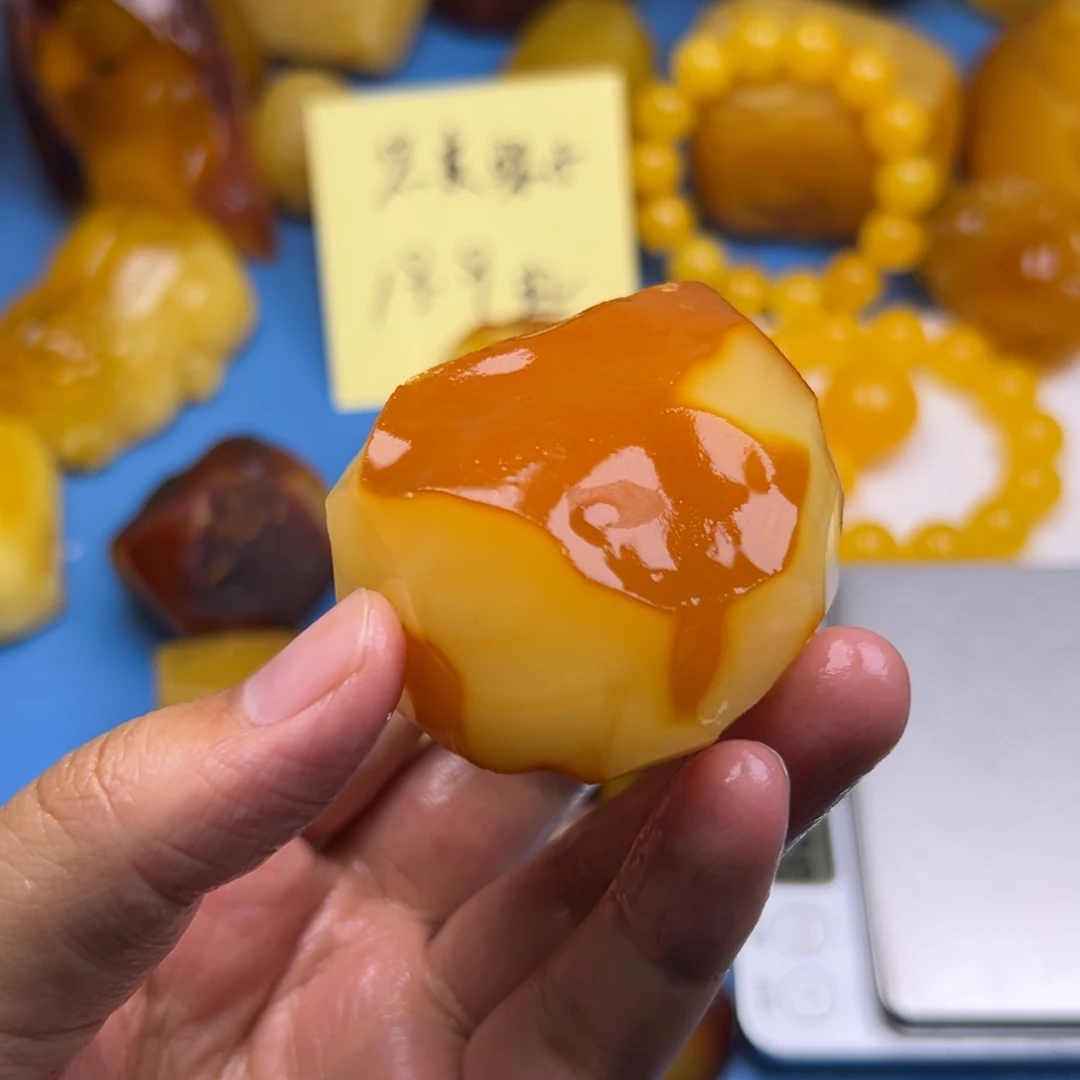 爱***意定制琥珀未镶嵌12345678
