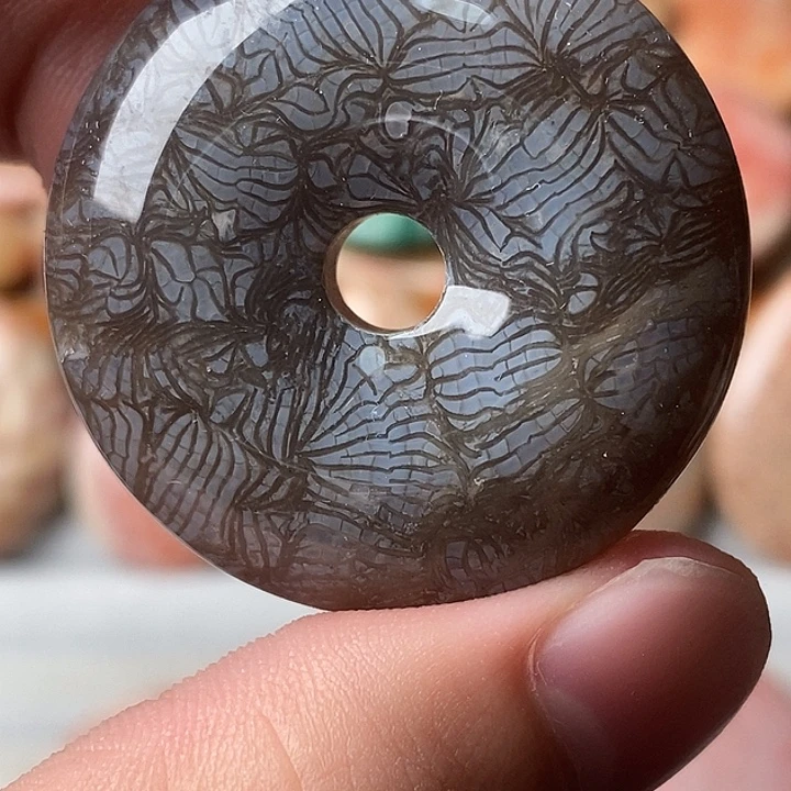 安***之硅化玉未镶嵌颈饰