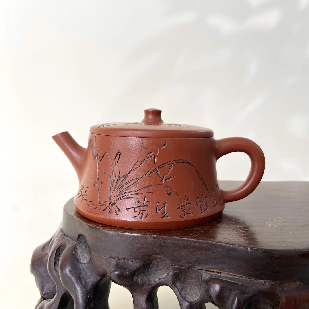 宜兴手工紫砂陶 （林碧青）茶壶GS4170-4