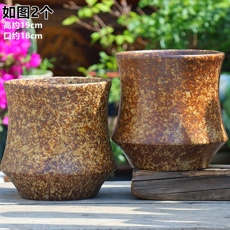 特大号大口径花盆家用室内外绿植盆景三角梅兰花老桩盆