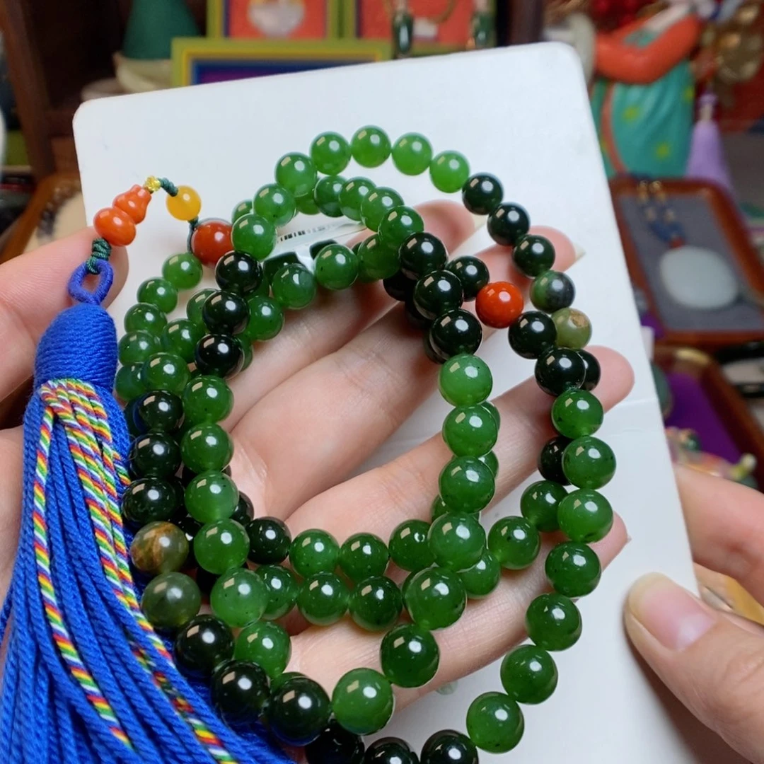 和田玉手链未镶嵌