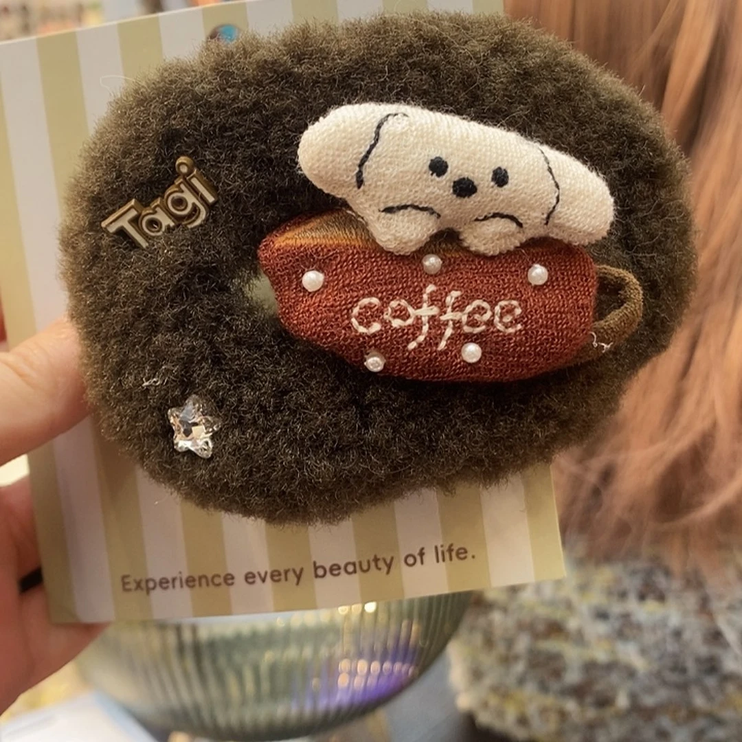 布艺铁合金小狗鲍鱼lj