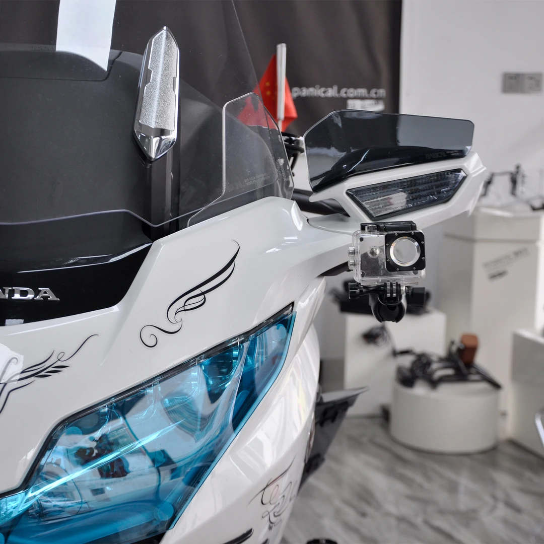 适用2018-2025本田金翼1800 F6B后视镜下雾灯支架360运动相机支架