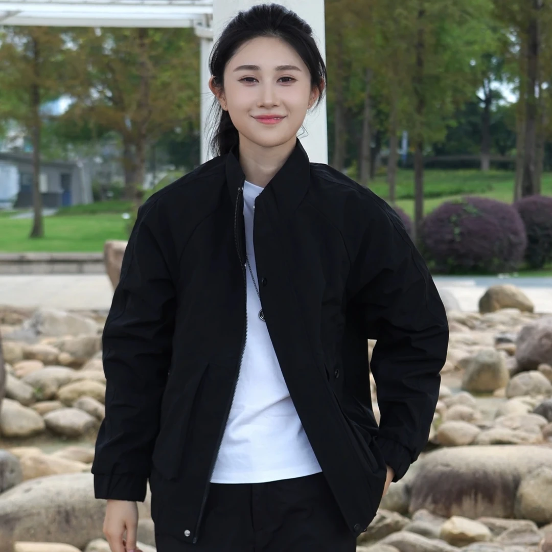 2025秋季新款男士立领帅气工装青年夹克外套百搭时尚潮流上衣