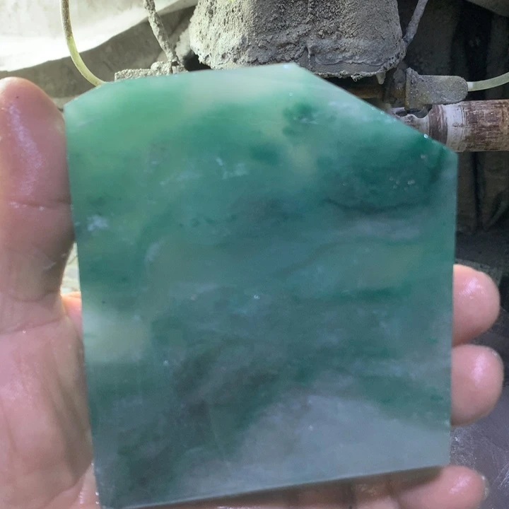 沐***沐定制石英质玉（非洲翠）