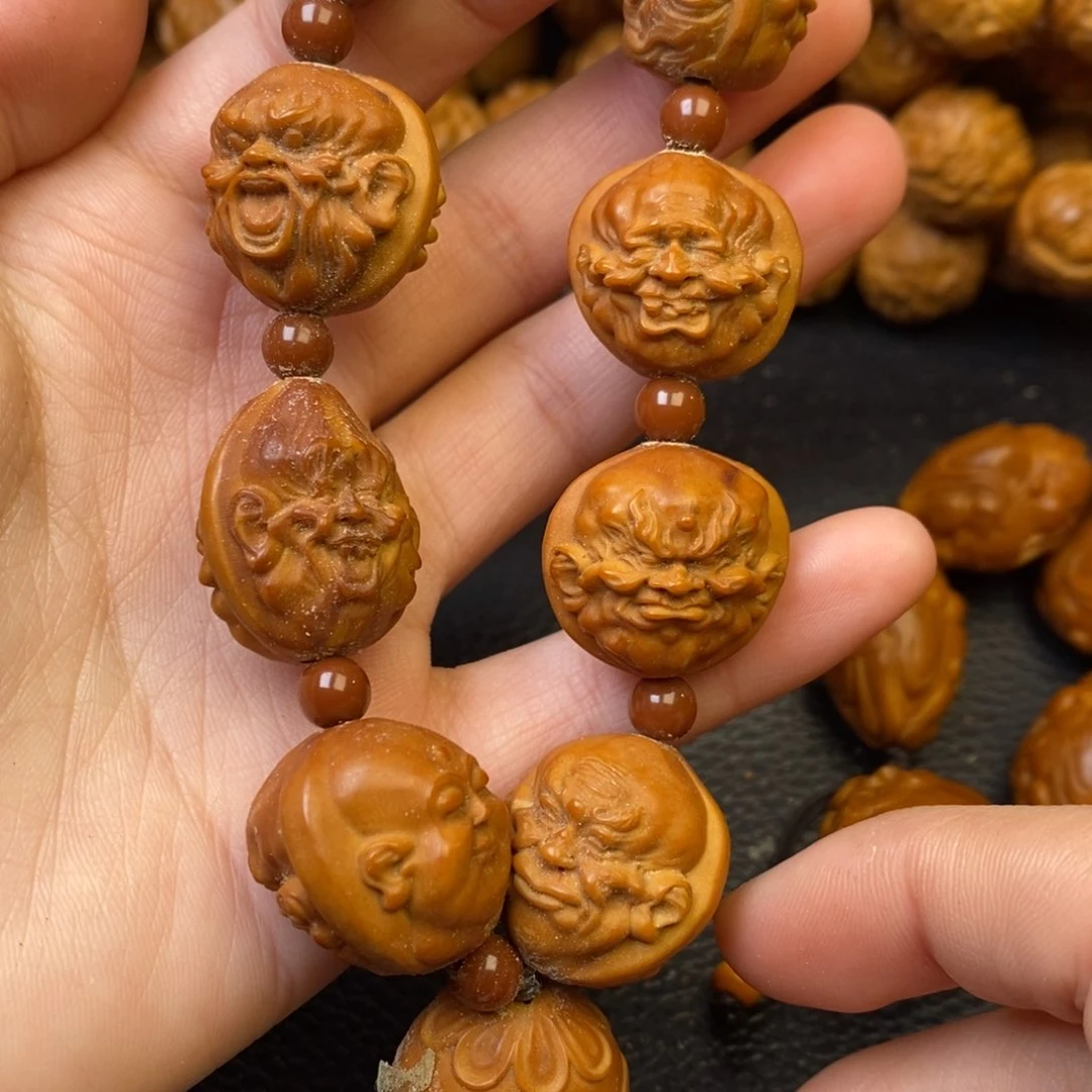 橄榄核吊坠橄榄核罗汉走色