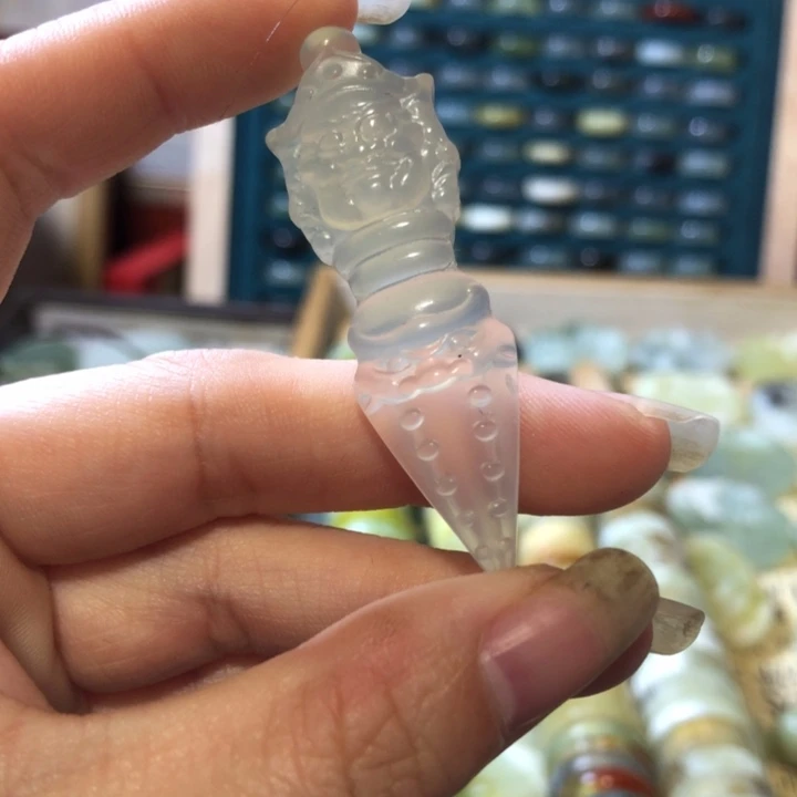 岫玉未镶嵌岫玉挂件