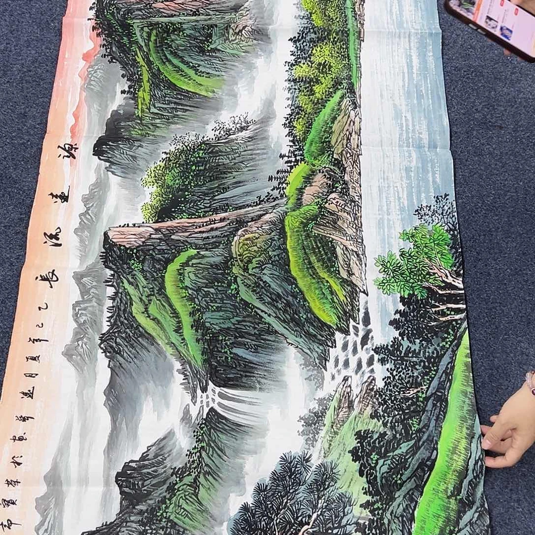 国画事事顺心如意万事如意万事